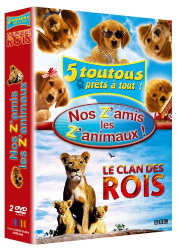 Nos Z'amis Les Z'animaux Coffret - 5 Toutous Prêts À Tout + Le Clan Des Rois Movies
