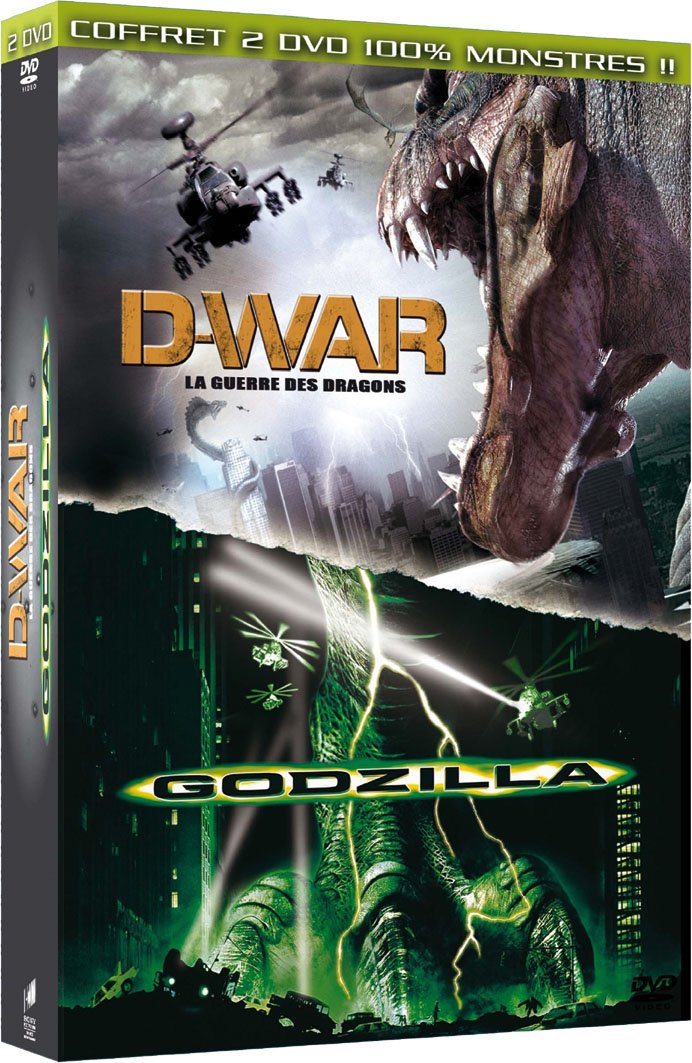 D-War-La Guerre des Dragons + Godzilla dvd