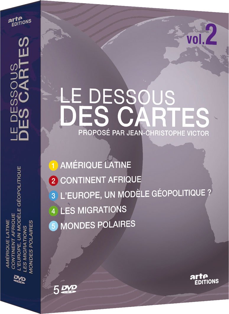 Le dessous des cartes, vol. 2 - coffret 5 DVD Movies