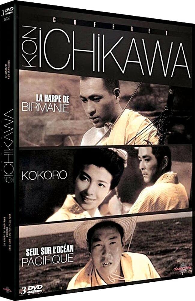 Coffret Kon Ichikawa: La harpe de birmanie / Seul sur l'océan pacifique / Kokoro Films