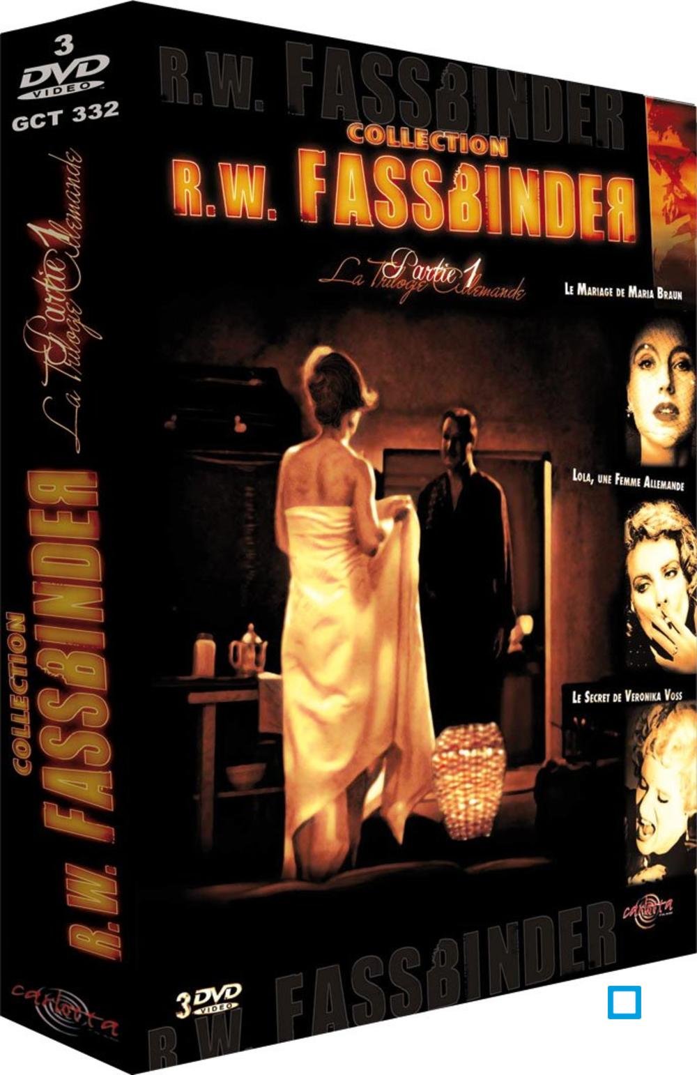 Rainer Werner Fassbinder : Le Mariage de Maria Braun / Le Secret de Veronica Voss / Lola, une femme allemande - Coffret 3 DVD Movies
