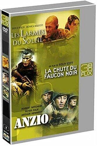 Les larmes du soleil / La chute du faucon noir / Anzio - Coffret Flixbox 3 DVD Movies