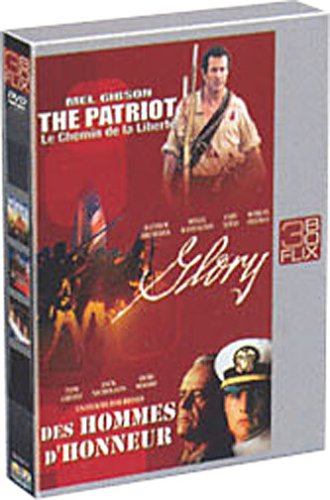 The Patriot / Glory / Des hommes d'honneurs - Coffret Flixbox 3 DVD Movies