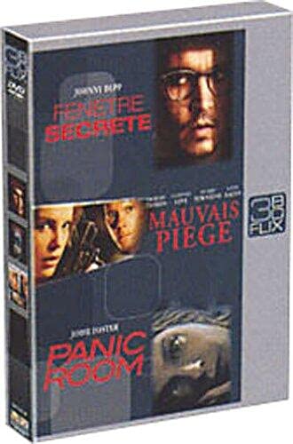 Fenêtre secrète / Mauvais piège / Panic Room - Coffret Flixbox 3 DVD Films
