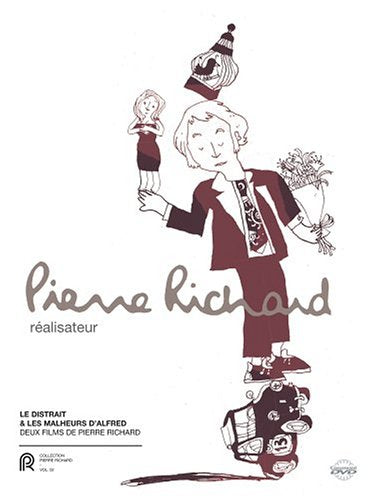 Pierre Richard réalisateur : Le Distrait / Les Malheurs d'Alfred - Coffret 3 DVD Films
