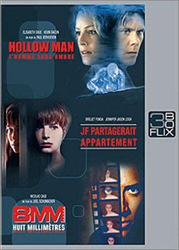 Hollow man / JF partagerait appartement / 8 mm - Coffret Flixbox 3 DVD Movies