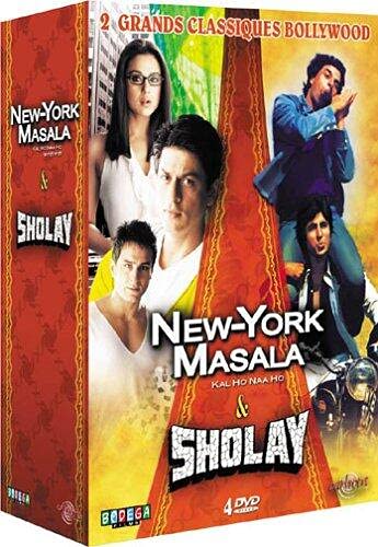 Coffret Bollywood 2 DVD : New-York Masala / Sholay Films