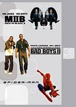 Men in Black II / Bad Boys 2 / Spider-man - Coffret Flixbox 3 DVD Films