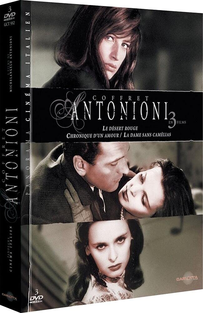 Coffret michelangelo antonioni : le désert rouge ; chronique d'un amour;la dame sans camélias Movies
