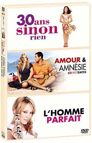 30 ans sinon rien / amour et amnésie / L'homme parfait - Tripack 3 DVD Movies