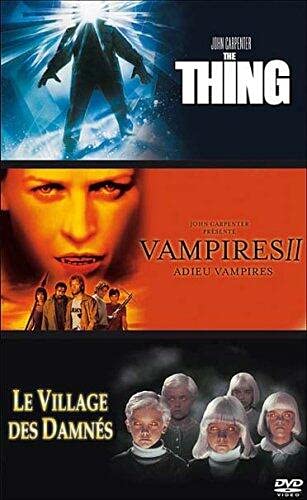 The thing / Le village des damnés / Vampires 2 - Tripack 3 DVD Films