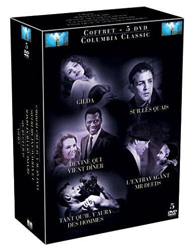 Coffret Best Of Columbia Classics 5 DVD : L'Extravagant Mr Deeds / Gilda / Sur Les Quais / Tant Qu'Il Y Aura Des Hommes / Devine qui vient diner Movies