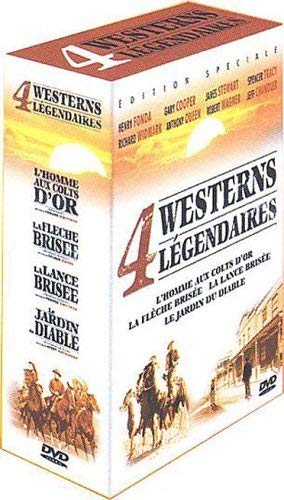 Coffret Western 4 DVD : La Flèche brisée / Le Jardin du Diable / L'Homme aux colts D'or / La Lance Brisée Movies