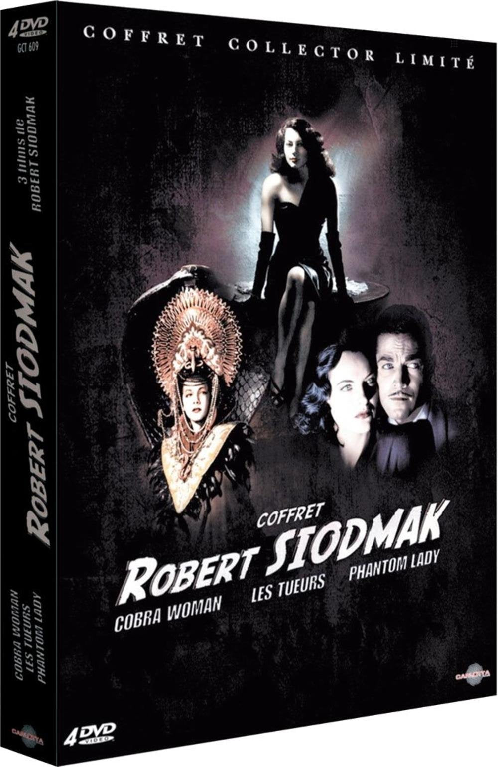 Coffret robert siodmak : les tueurs ; phantom lady ; cobra woman Films
