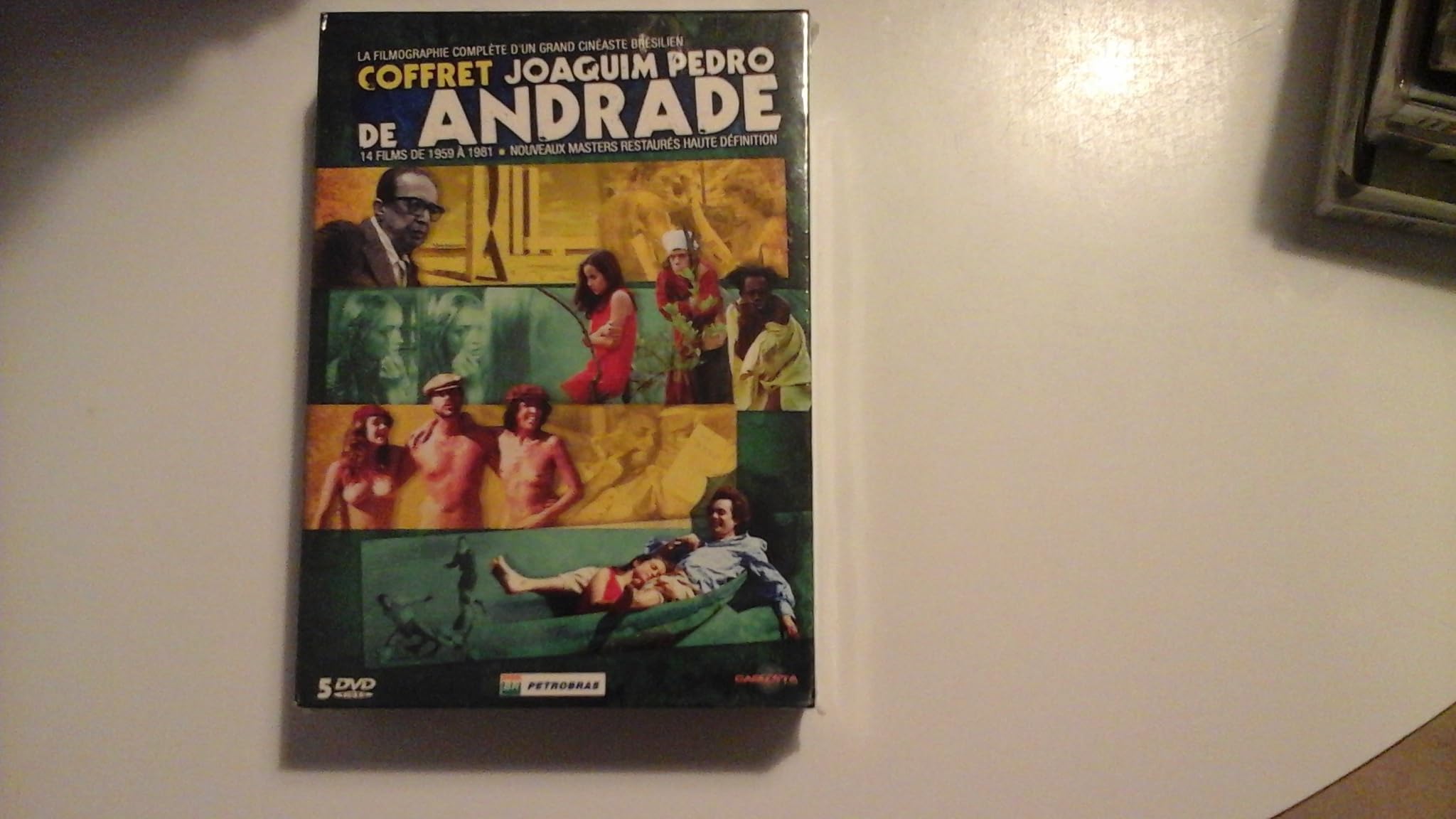 Coffret Joaquim Pedro de Andrade5 DVD : Macunaima / Garrincha / Le curé et la jeune femme / Guerre conjugale / L'homme au bois Brésil - Edition collector Movies