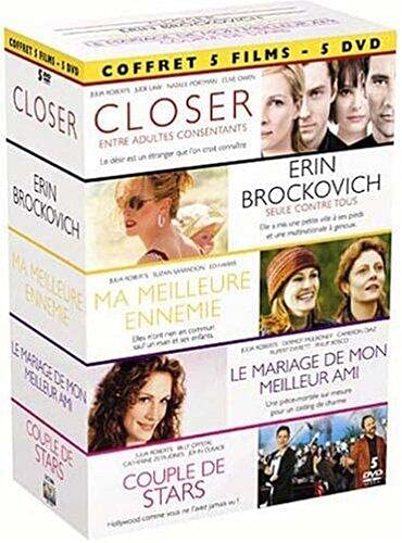 Coffret Julia Roberts : closer , erin brockovich , ma meilleure ennemie , le mariage de mon meilleur ami , couples de stars Movies