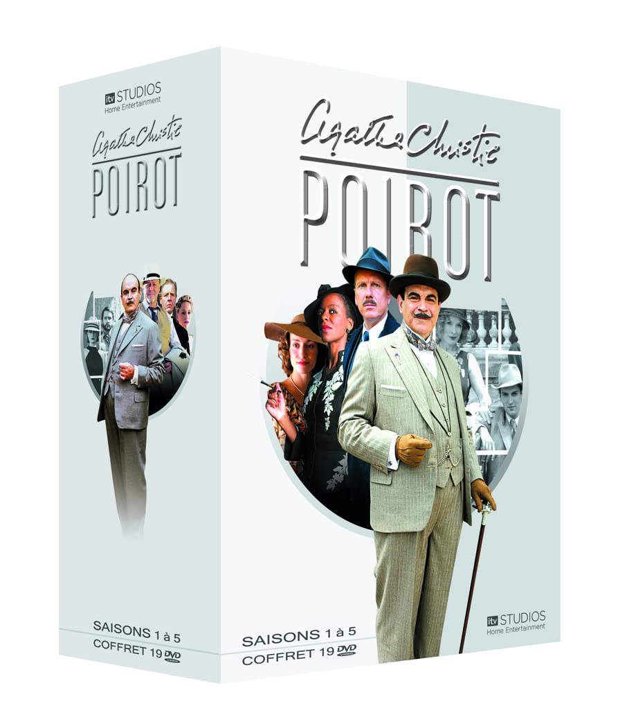 Agatha Christie : Poirot - Saisons 1 à 5 - Coffret 18 DVD Box sets