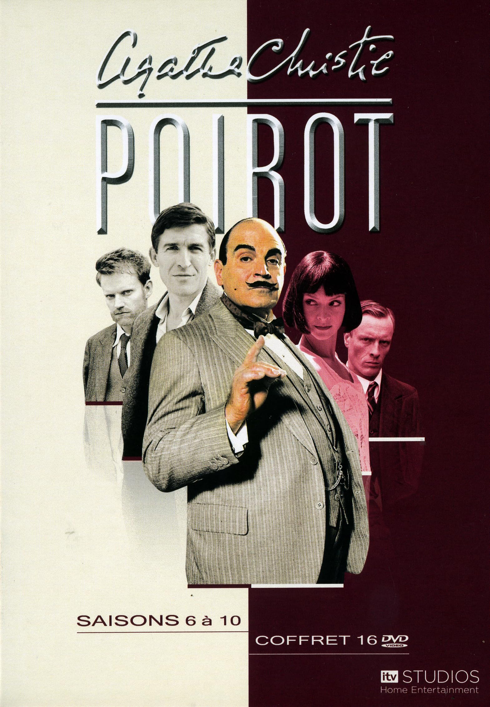 Agatha Christie : Poirot - Saisons 6 à 10 - Coffret 16 DVD Box sets