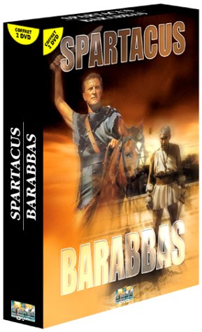 Coffret Péplum 2 DVD : Spartacus / Barabbas Films