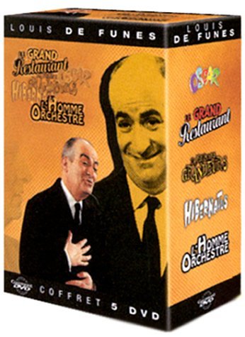 Coffret De Funès 5 DVD : Oscar / La Folie des grandeurs / Hibernatus / L'Homme orchestre / Le Grand restaurant Movies