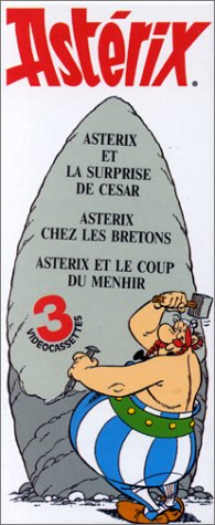 Coffret Astérix 3 VHS - Astérix et la surprise de César / Astérix chez les bretons / Astérix et le coup du menhir Films