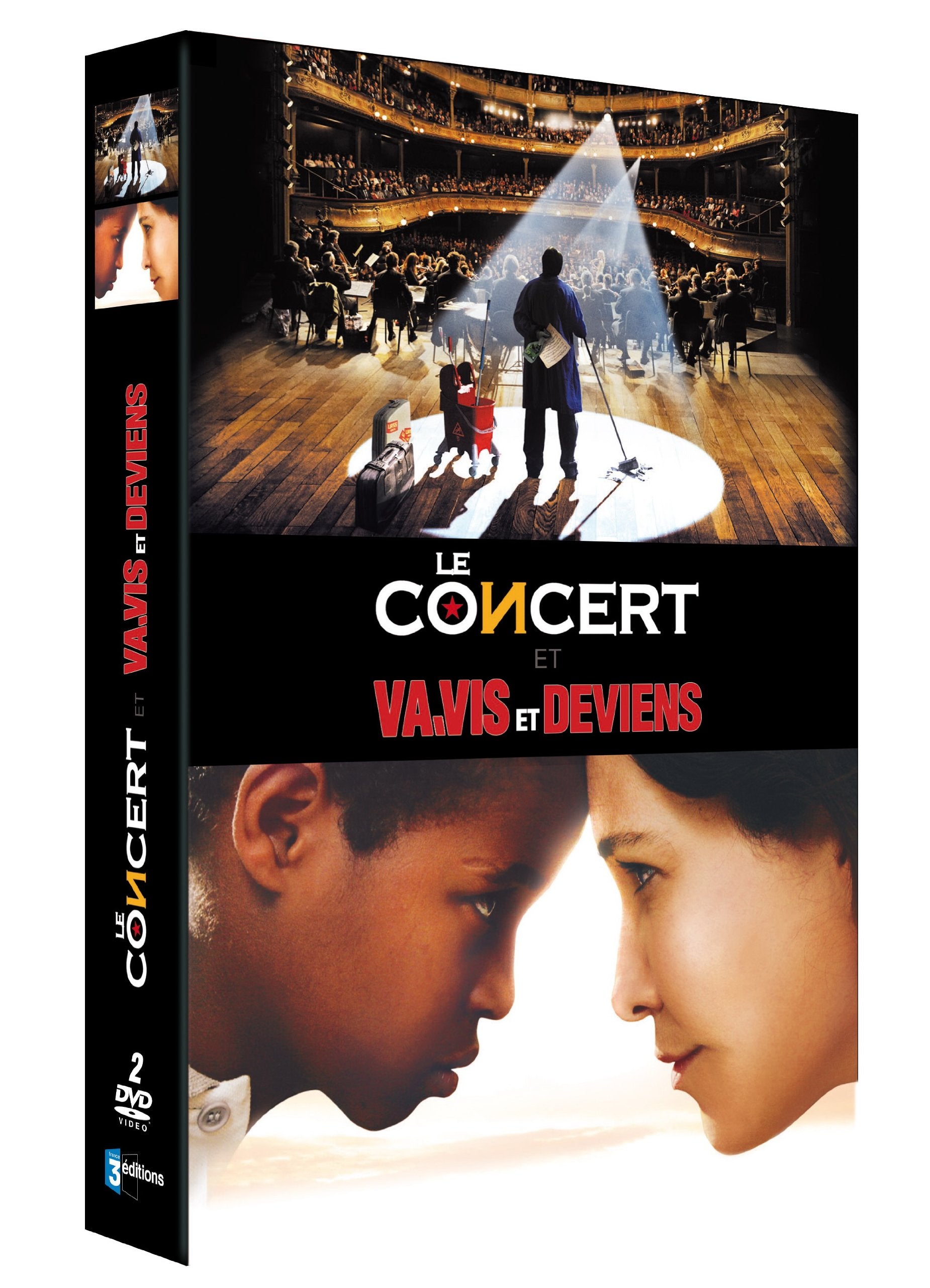 Coffret Radu Mihaileanu : Le Concert + Va, vis et deviens dvd