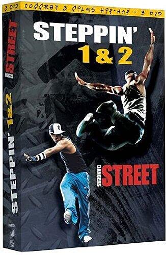 Coffret 3 films hip-hop : steppin' 1 ; steppin' 2 ; street dancers Films