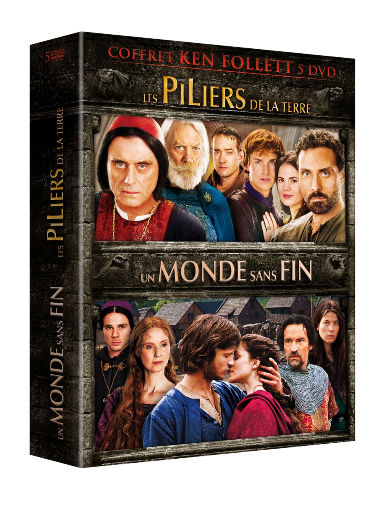 Ken follett : les piliers de la terre + un monde sans fin Box sets