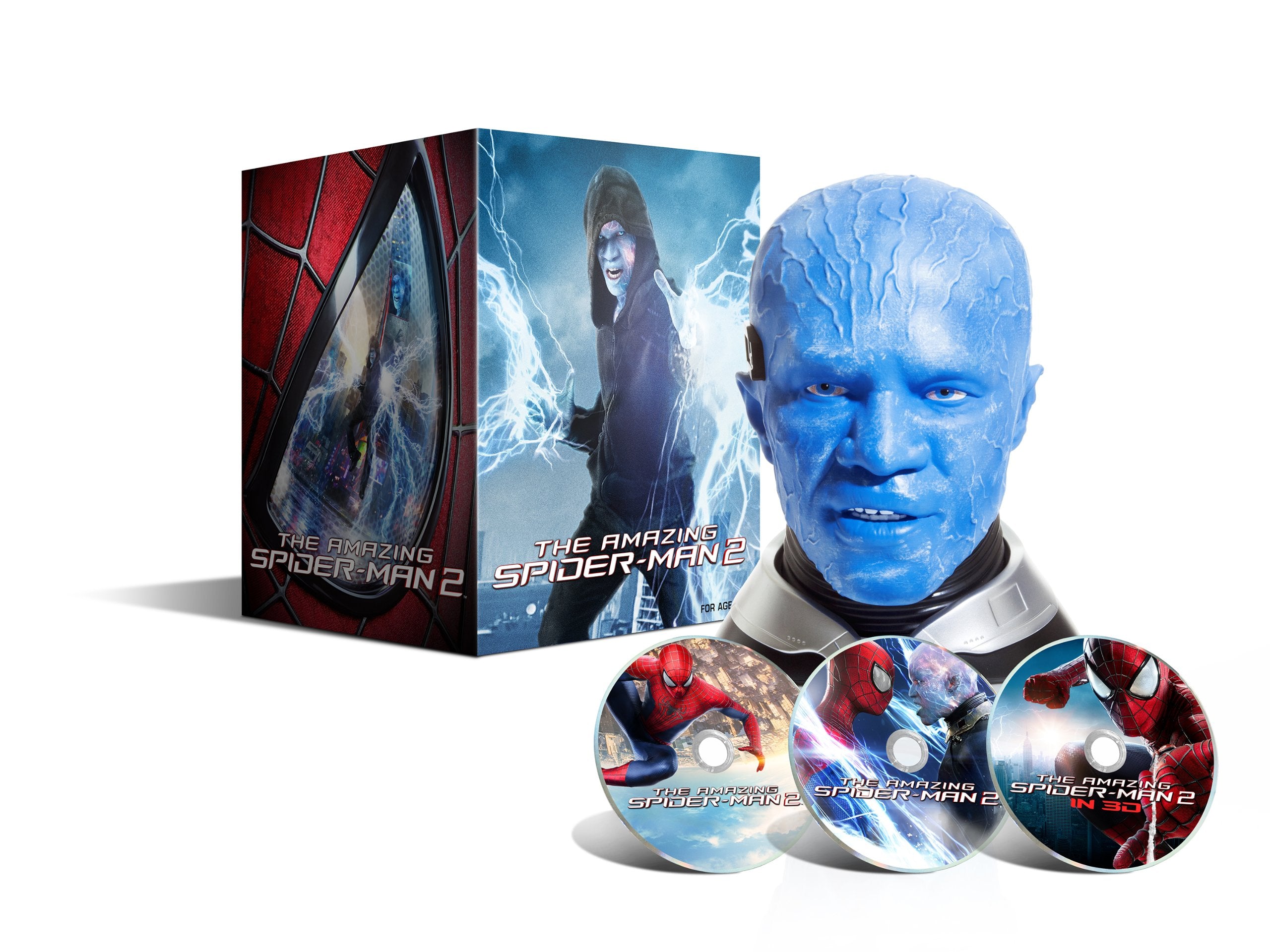 The Amazing Spider-Man 2: Das Schicksal eines Helden – Blu-ray 3D + Blu-ray + DVD + Digital Ultraviolet – Coffret Collector Druckkopf Electro – Limitierte Edition exclusive Amazon. fr Films