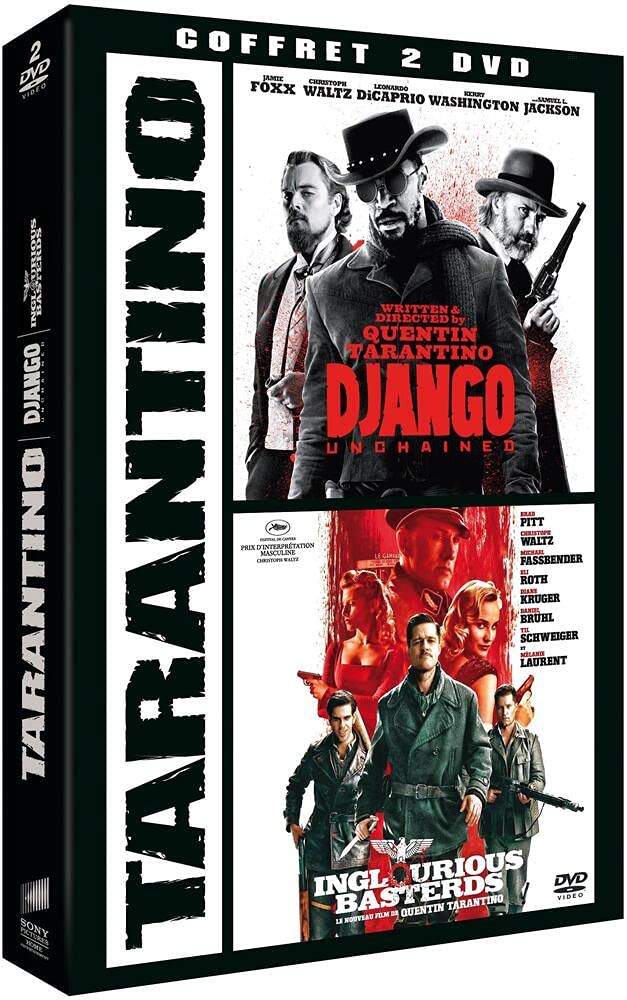 Tarantino-Coffret : Django Unchained + Inglourious Basterds dvd