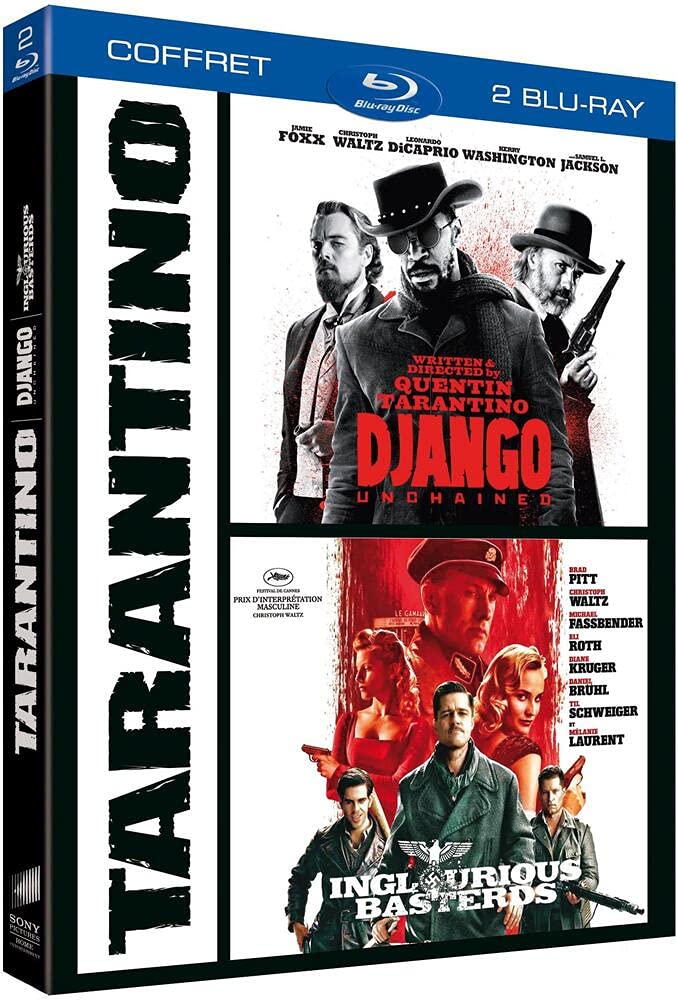 Tarantino-Coffret : Django Unchained + Inglourious Basterds dvd