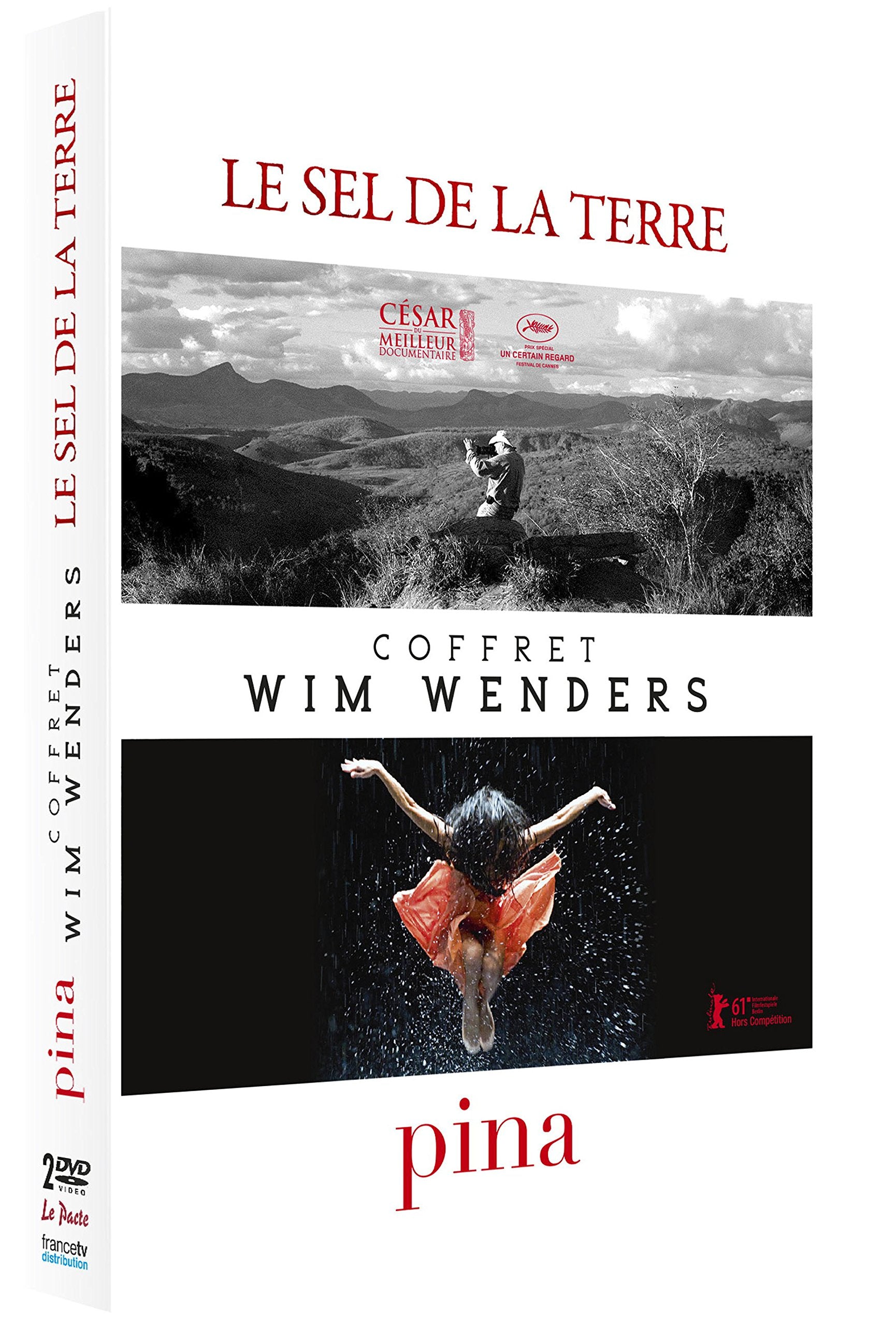 Pina + Le SEL DE LA Terre-Exclu FNAC 2 DVD dvd