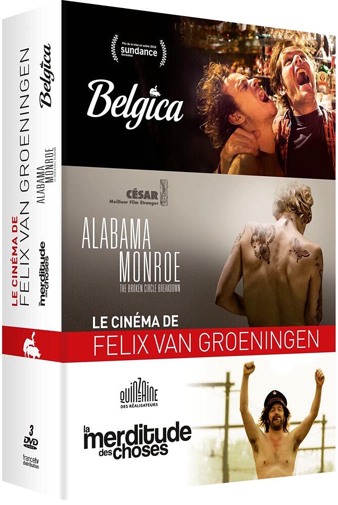 COFFRET FELIX VAN GROENINGEN ""Belgica + Alabama Monroe + La Merditude des Choses"" Edition Limitée Movies