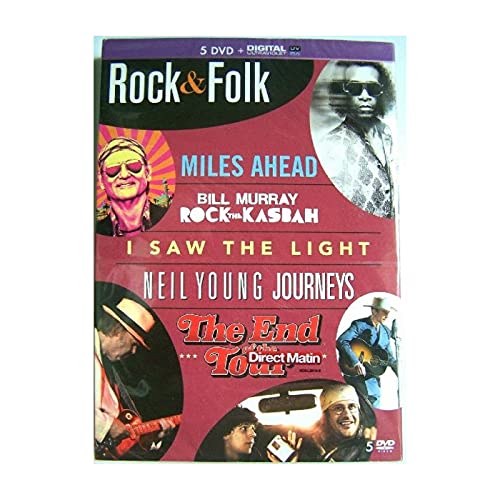 Coffret Folk : Miles Ahead + Rock Kasbah + I Saw Light + Neil Young Journeys End of The Tour Movies