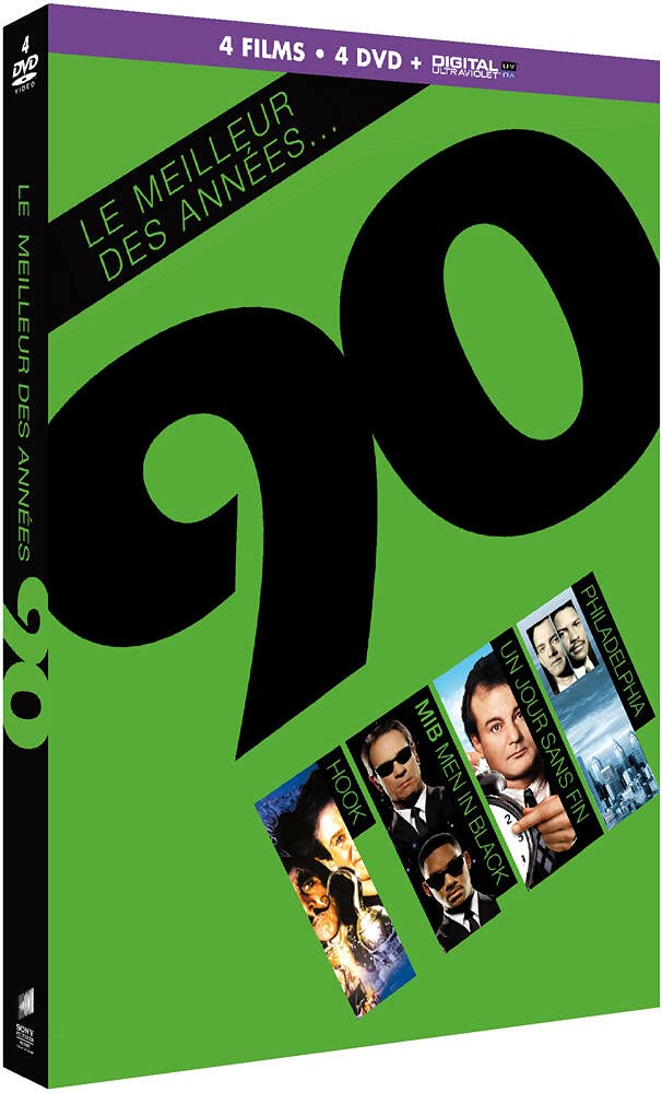 Le Meilleur des années 90 - Coffret : Hook + Men in Black + Un jour sans fin + Philadelphia Movies