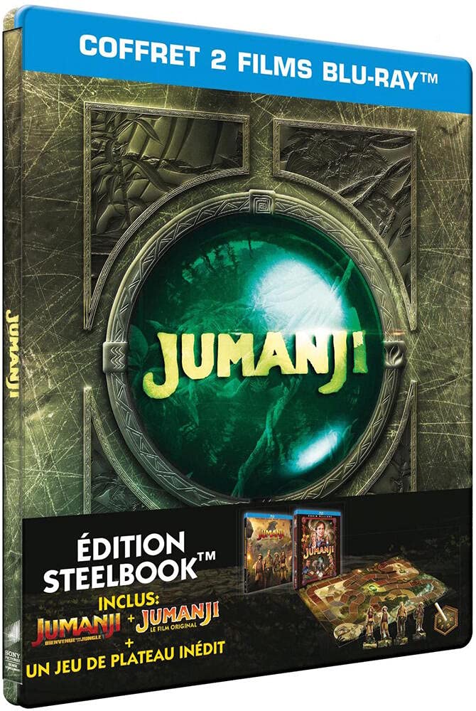 Coffret jumanji 2 films : jumanji ; bienvenue dans la jungle Movies