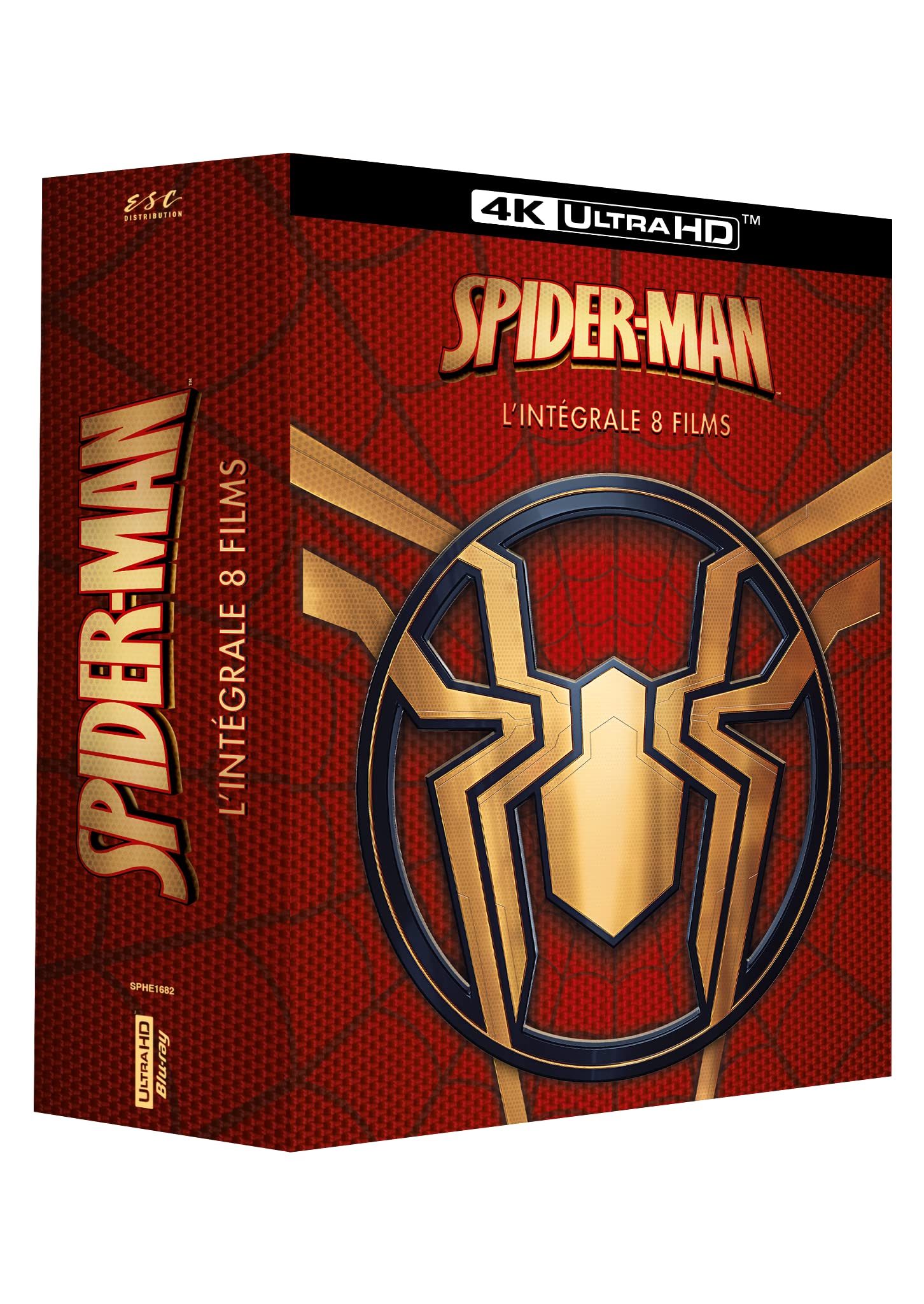 Spider man - l'intégrale - 8 films 4k ultra hd Films