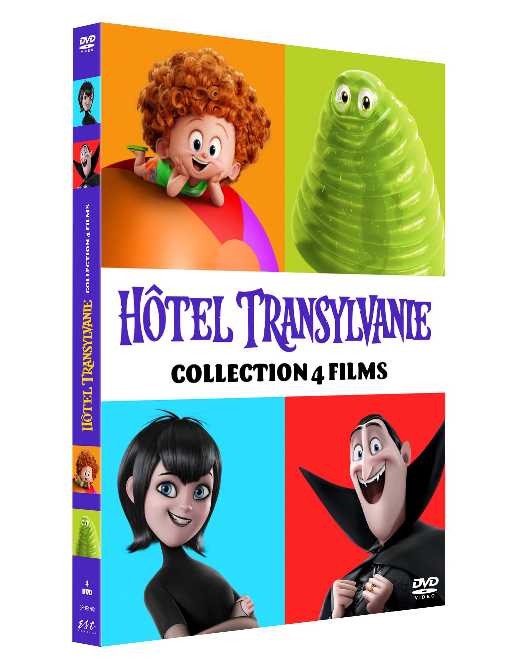 Hôtel Transylvanie-Collection 4 Films dvd