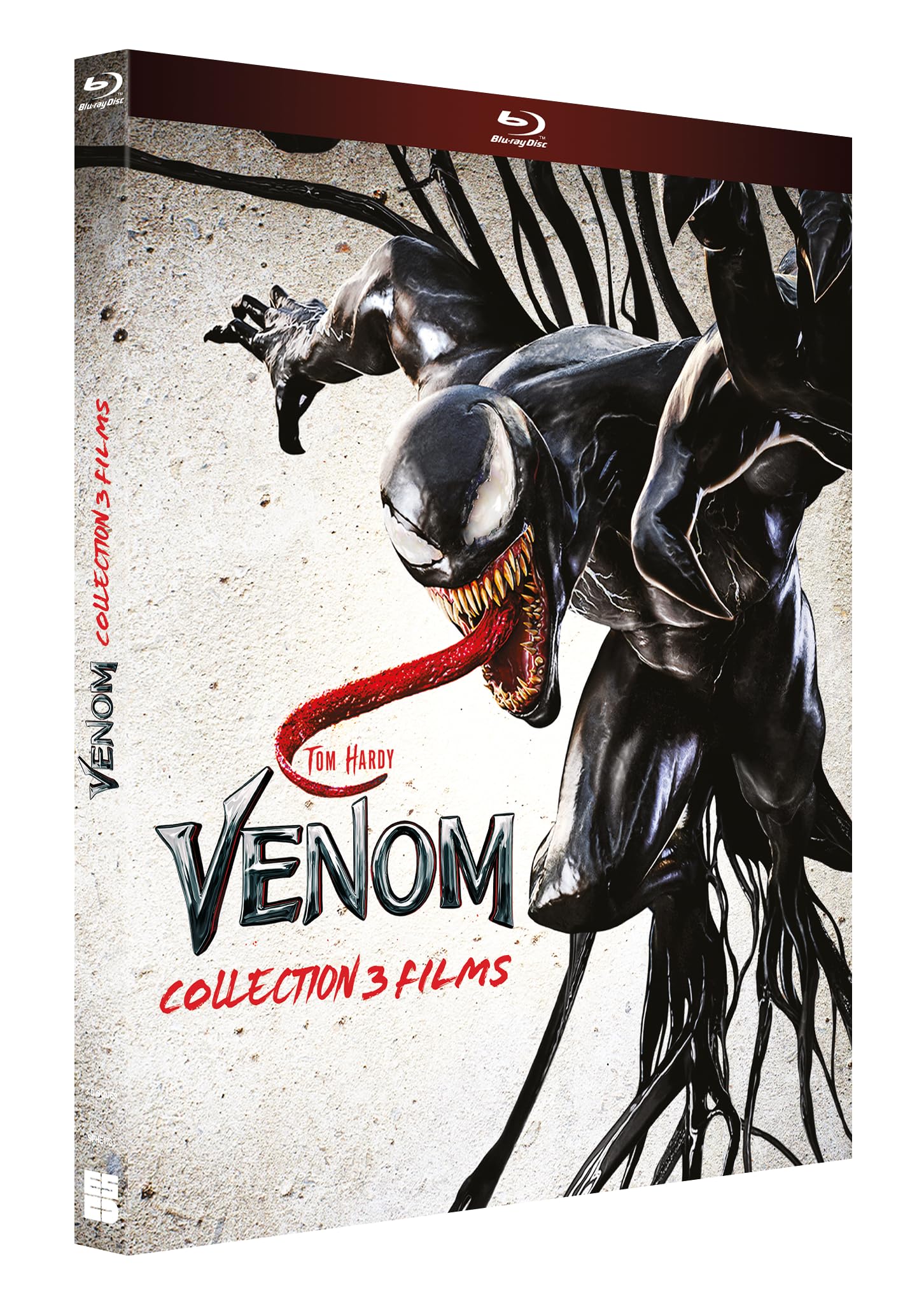 COFFRET VENOM - COLLECTION 3 FILMS : VENOM + VENOM : LET THERE BE CARNAGE + VENOM : THE LAST DANCE - 3 BD Films