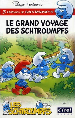 Le Grand voyage des Schtroumpfs dvd