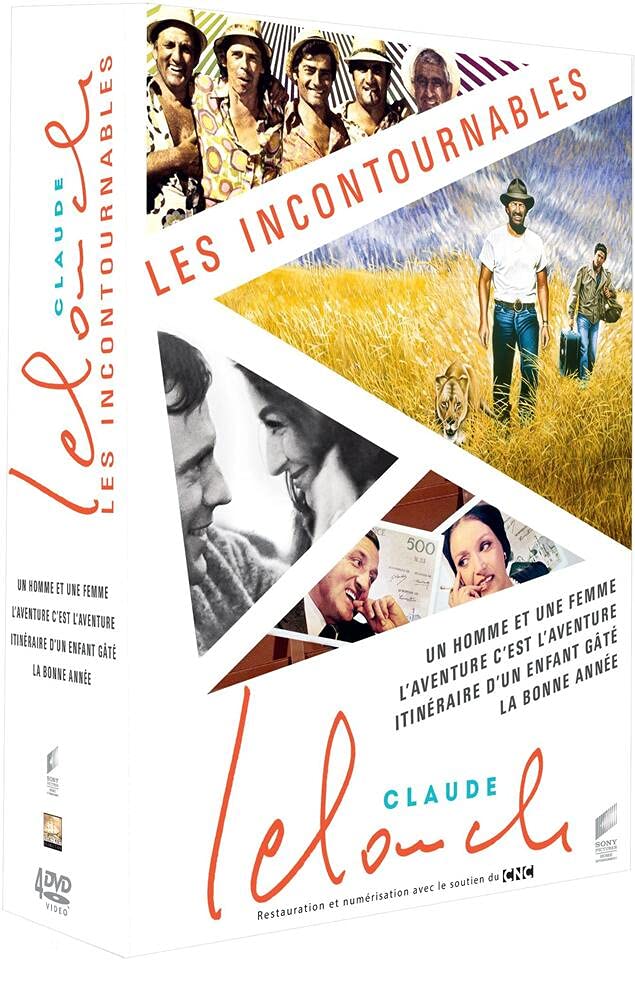 Coffret claude lelouch, les incontournables 4 films Films