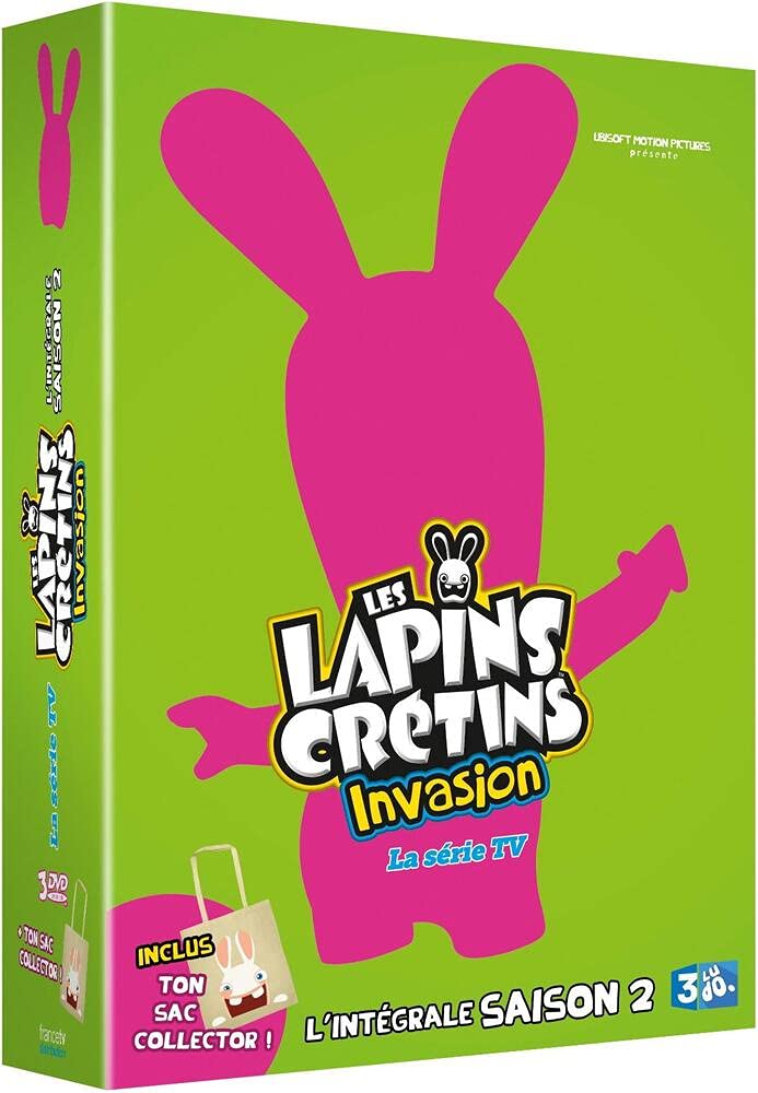 COFFRET LAPINS CRETINS intégrale Saison 2 + un cadeau (Edition Limitée) dvd