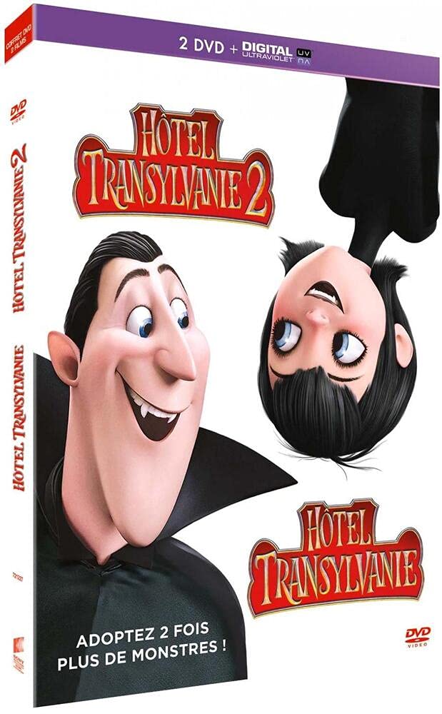 Coffret hôtel transylvanie : hôtel transylvanie 1 et 2 Films
