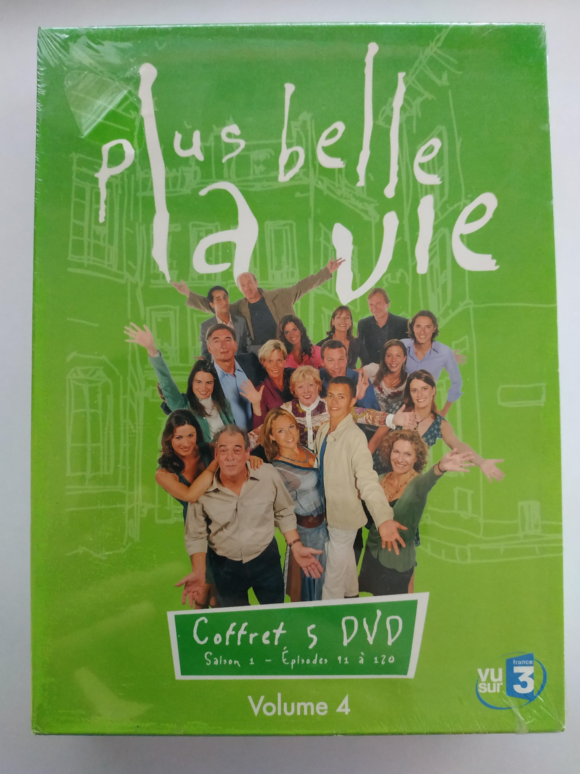 PLUS BELLE LA VIE volume 4 : épisodes de 91 à 120 Box sets