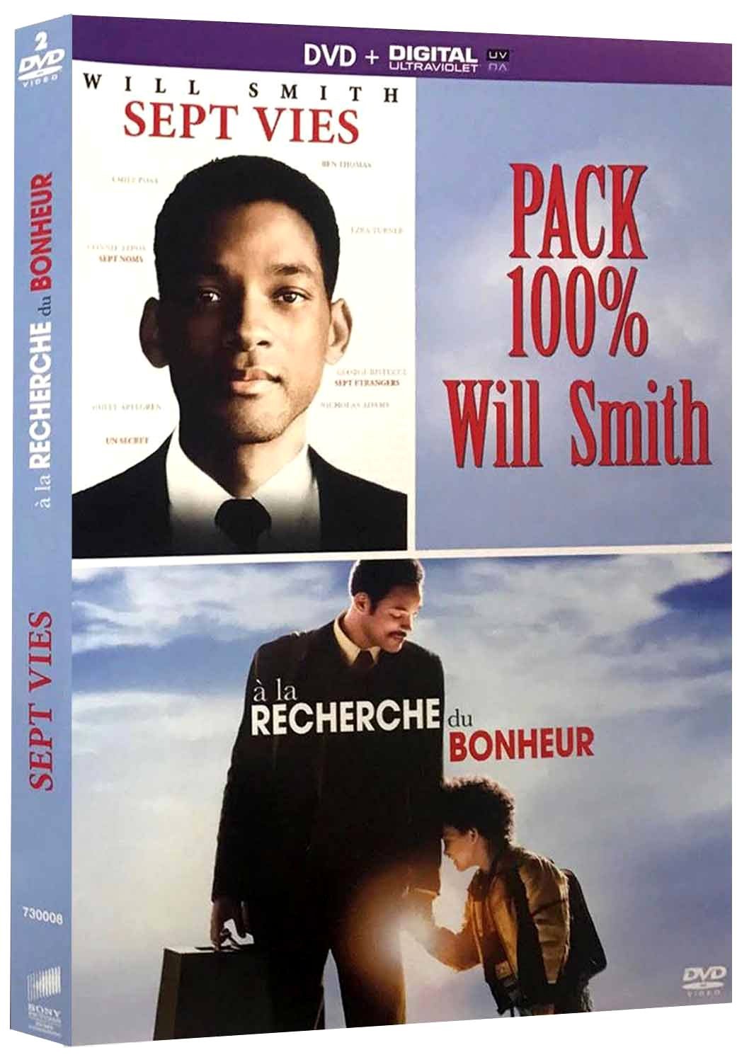 2 Films Will Smith : Sept Vies - A La Recherche du Bonheur cd