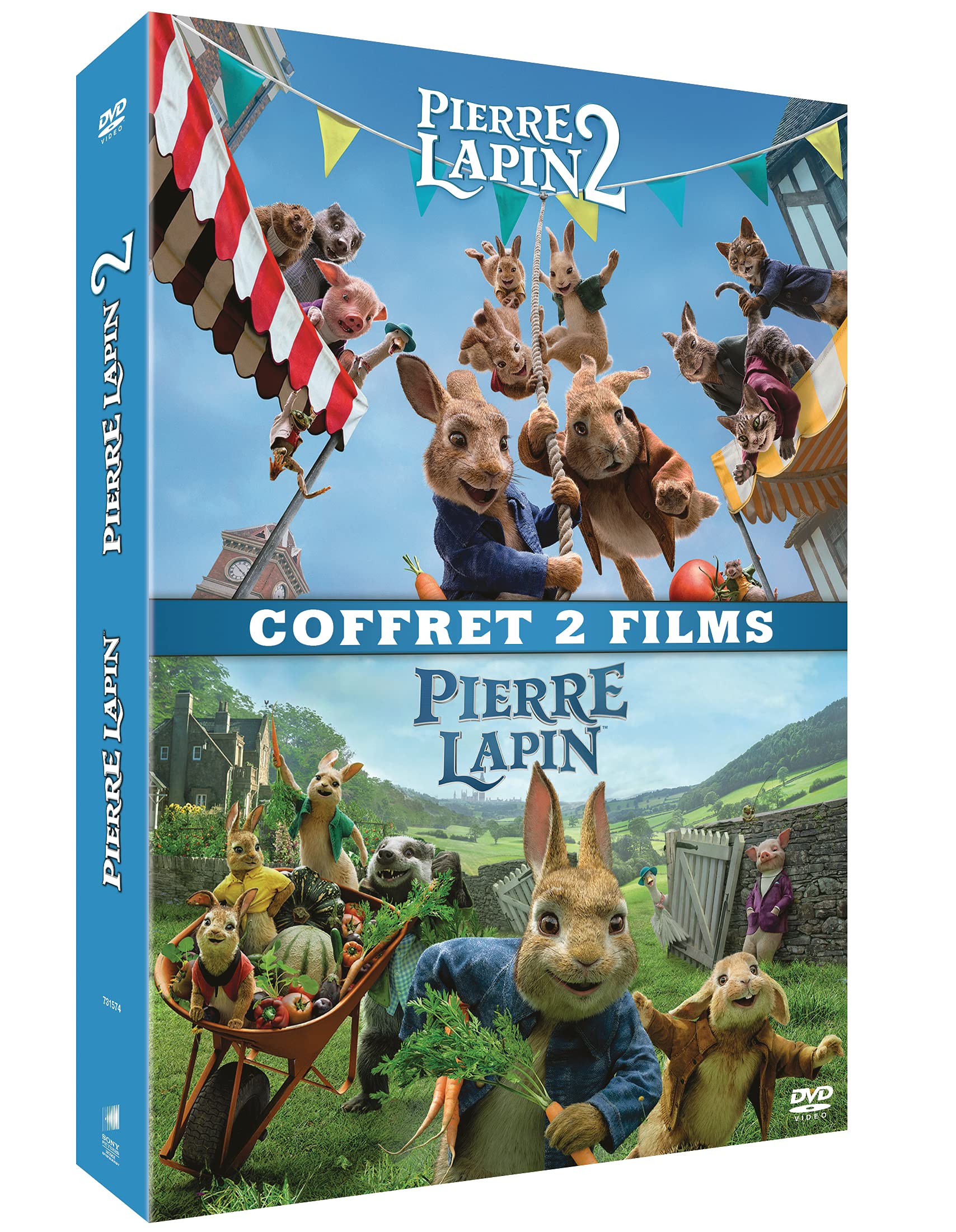 Pierre lapin + pierre lapin 2 : panique en ville Films