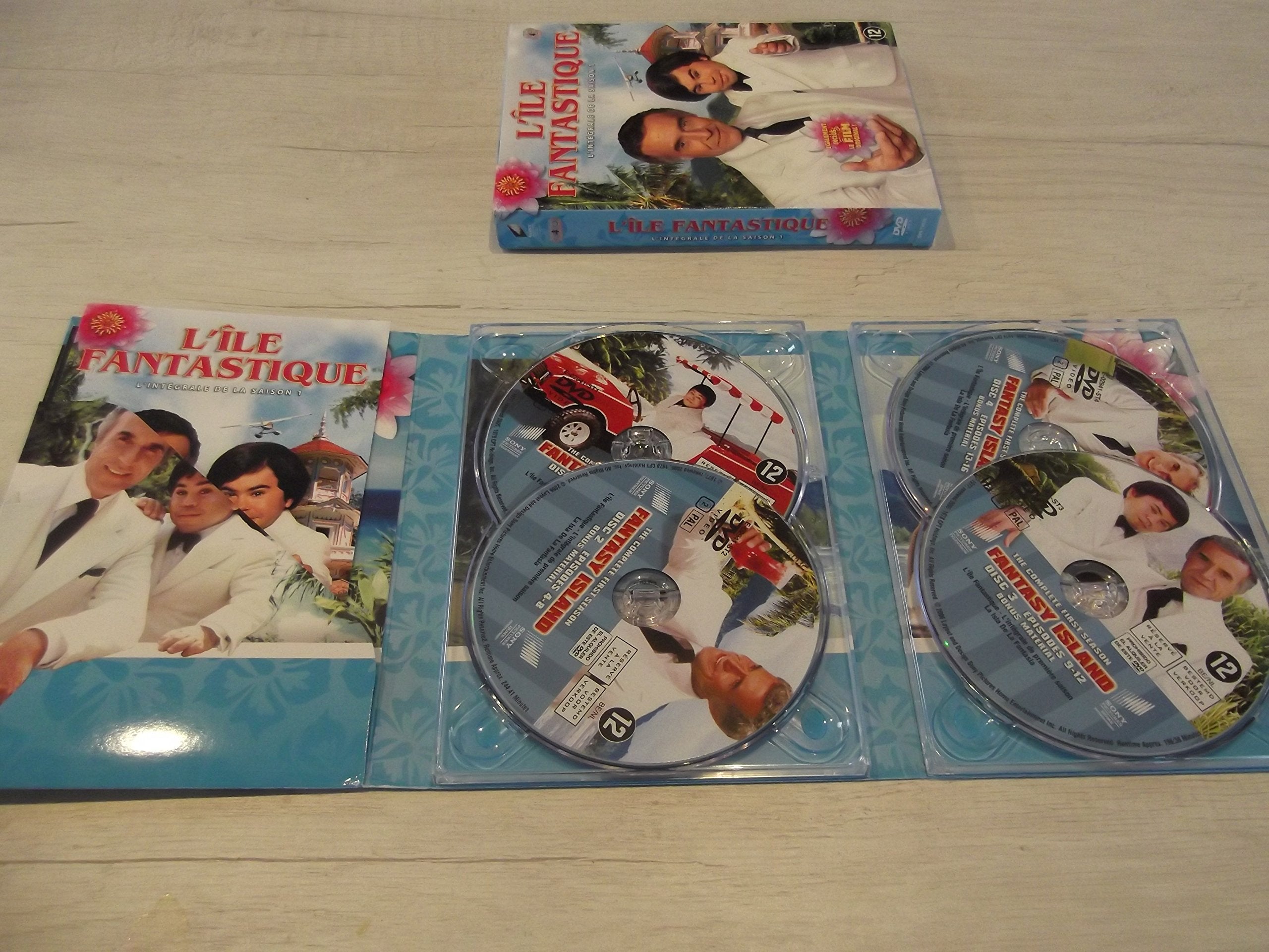 L'Ile fantastique - L'intégrale Saison 1 - Coffret 4 DVD dvd