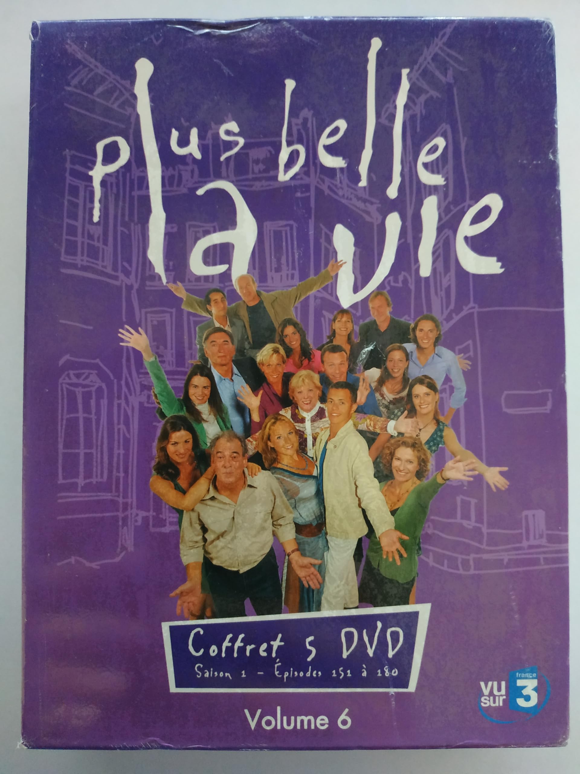 PLUS BELLE LA VIE volume 6 : épisodes de 151 à 180 Box sets
