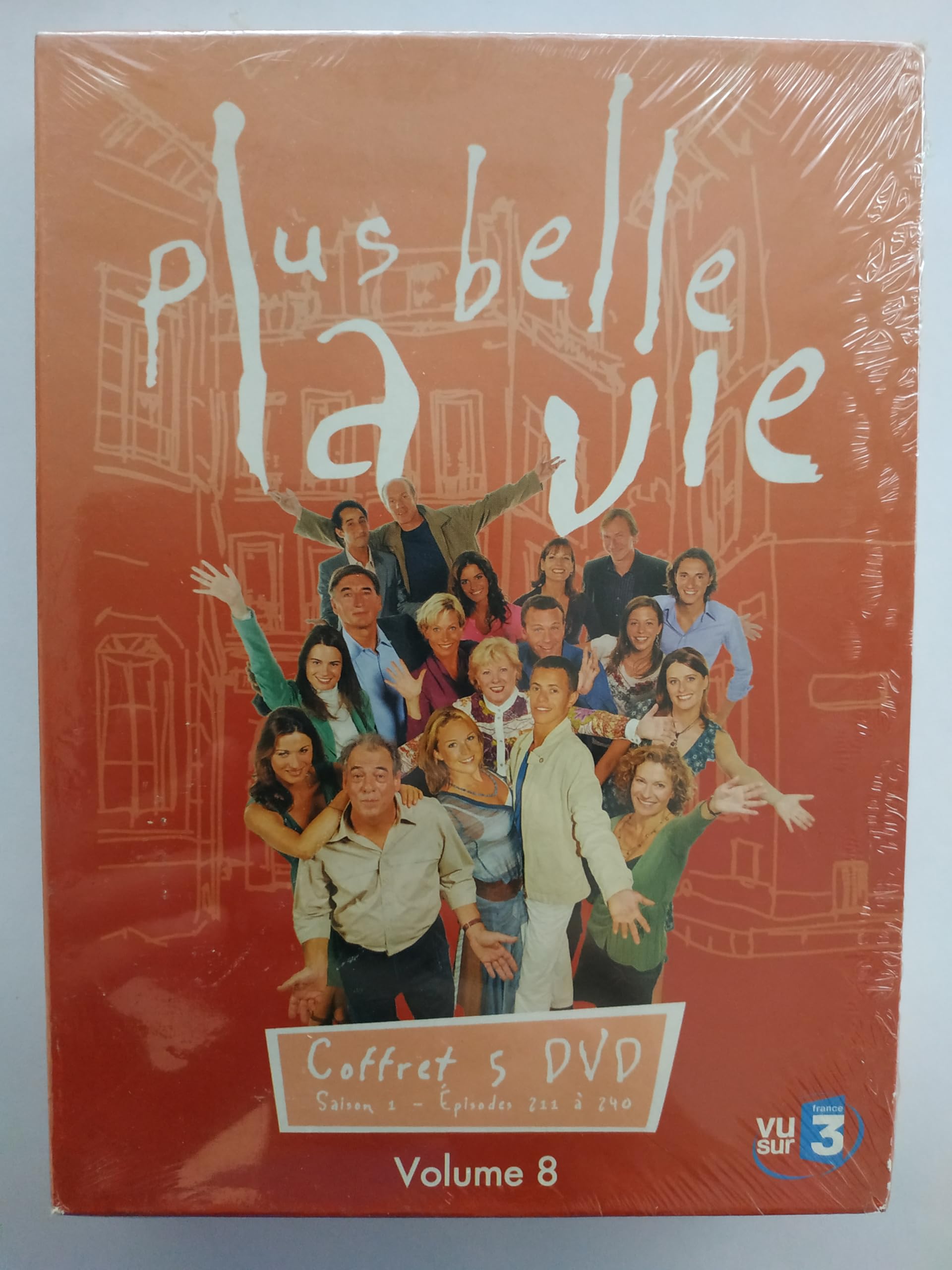 PLUS BELLE LA VIE volume 8 : épisodes de 211 à 240 Box sets