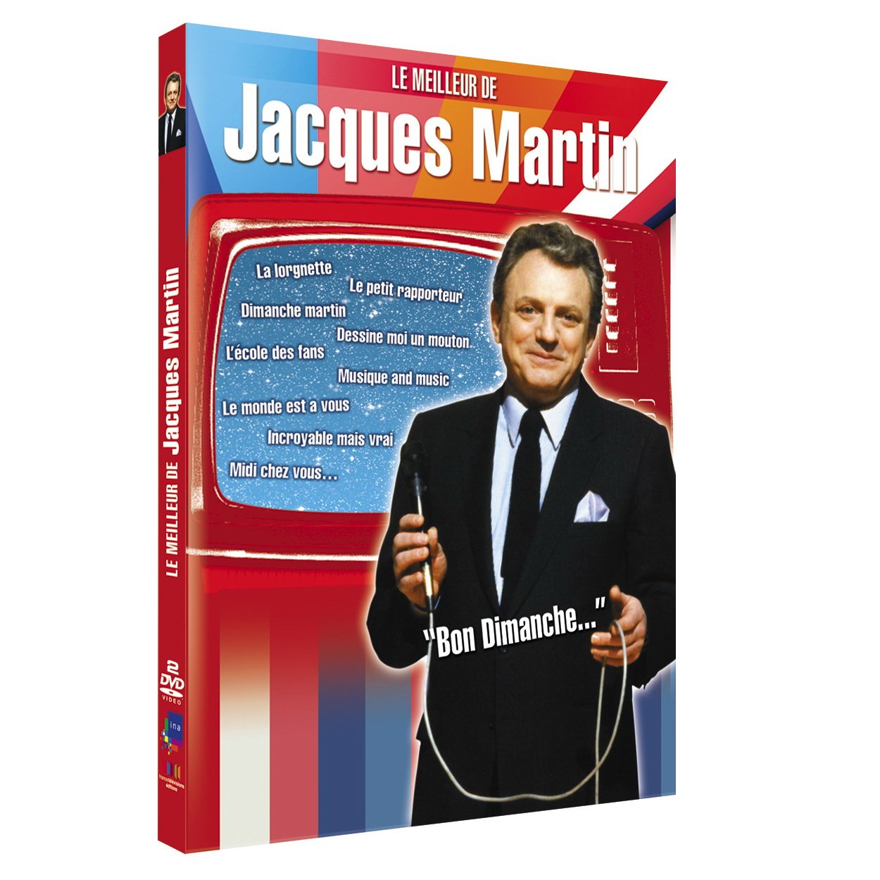 Le meilleur de Jacques Martin à la Télé inédits en double DVD Films